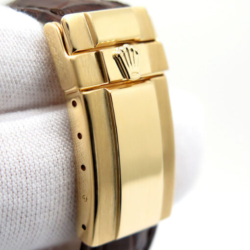 Rolex 116518 Cosmograph Daytona 18K Yellow Gold with Ivory Arabic Dial - Image 7