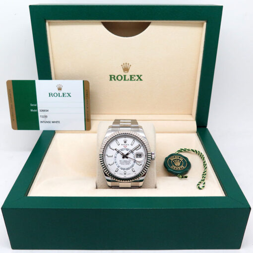 Rolex 326934 Skydweller with White Dial on Oyster - Image 2
