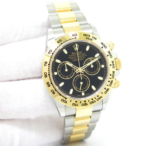 Rolex 116503 Cosmograph Daytona 18K/SS with Black Dial