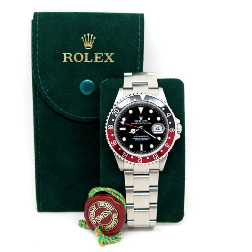 Rolex 16710 GMT Master II with Red & Black Bezel - Image 2