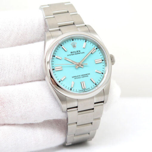 Rolex 126000 Oyster Perpetual with Turquoise Dial