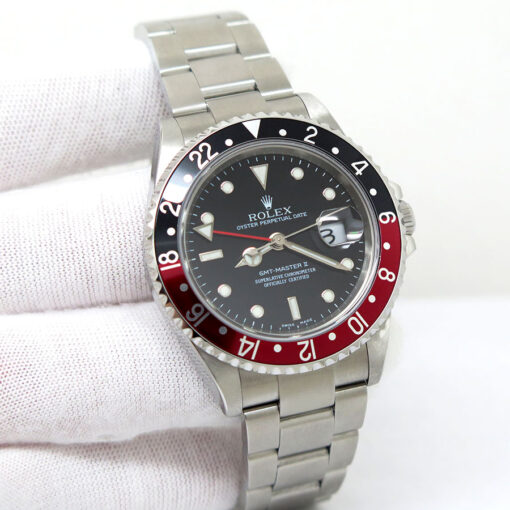 Rolex 16710 GMT Master II with Red/Black Bezel