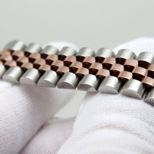 Rolex 178271 Datejust 18K/SS with Chocolate Roman Diamond "VI" Dial on Jubilee - Image 5