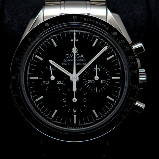 Omega Speedmaster Professional Moonwatch “Sapphire Sandwich” on Bracelet with 1863 Movement - Image 3
