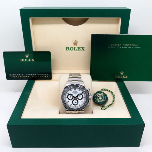 Rolex 116500LN Cosmograph Daytona with White Dial - Image 2