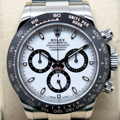 Rolex 116500LN Cosmograph Daytona with White Dial - Image 3