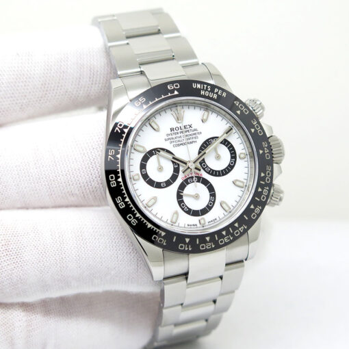 Rolex 116500LN Cosmograph Daytona with White Dial