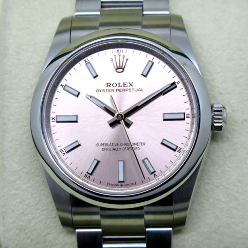 Rolex 124200 Oyster Perpetual with Pink Dial - Image 3