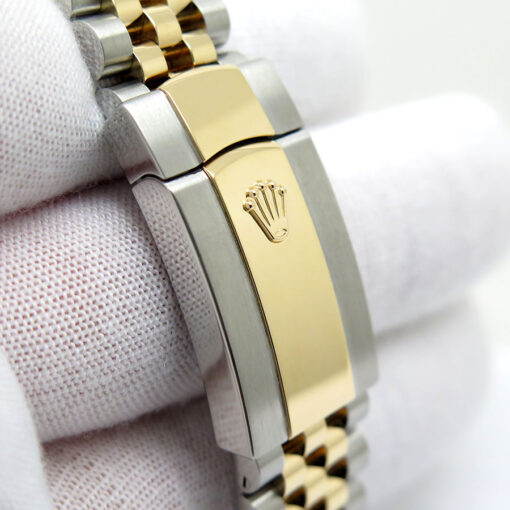 Rolex 126333 Datejust 41 18K/SS with Silver Stick Dial on Jubilee - Image 7