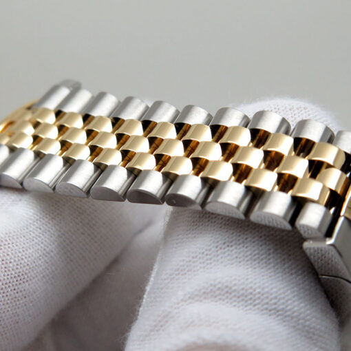 Rolex 126333 Datejust 41 18K/SS with Silver Stick Dial on Jubilee - Image 8