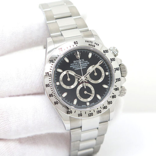 Rolex CPO 116520 Cosmograph Daytona with Black Dial