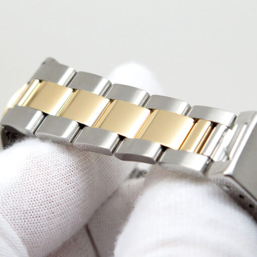Rolex 15203 Oyster Perpetual Date 18K/SS with Champagne Stick Dial - Image 12