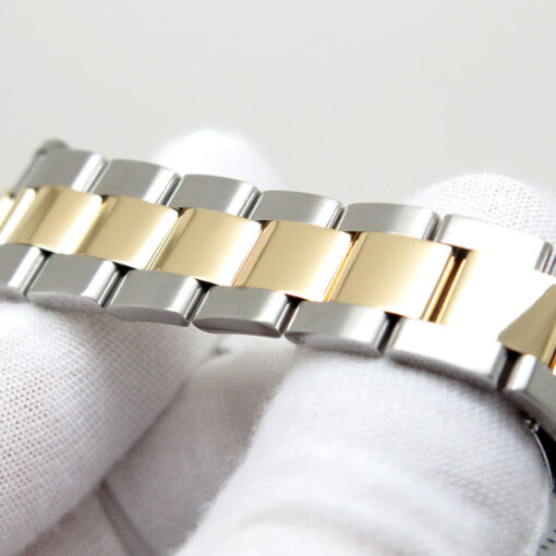 Rolex 15203 Oyster Perpetual Date 18K/SS with Champagne Stick Dial - Image 10