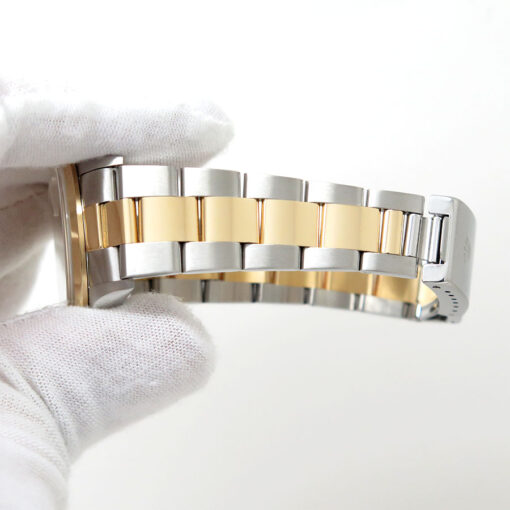 Rolex 15203 Oyster Perpetual Date 18K/SS with Champagne Stick Dial - Image 13