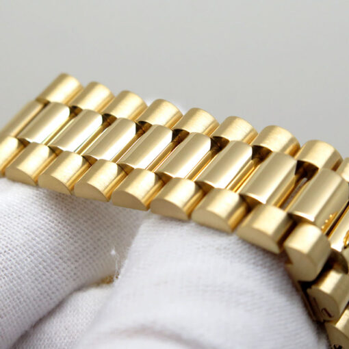 Rolex 18038 Day Date 18K Yellow Gold with Champagne Stick Dial - Image 12