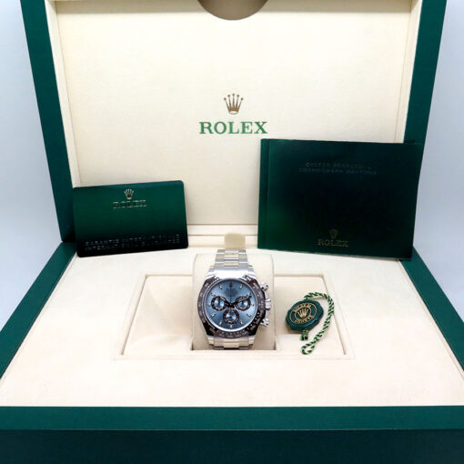 Rolex 116506 Cosmograph Daytona Platinum with Ice Blue Dial - Image 2