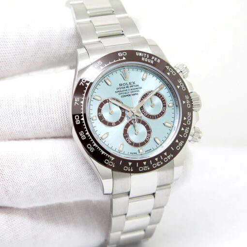 Rolex 116506 Cosmograph Daytona Platinum with Ice Blue Dial