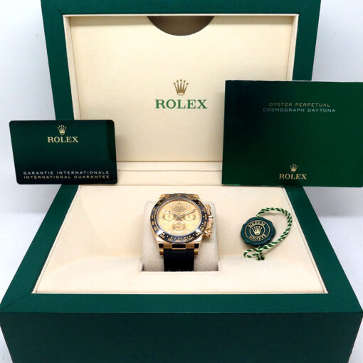 Rolex 116518LN Cosmograph Daytona 18K Yellow Gold with Champagne Dial - Image 2