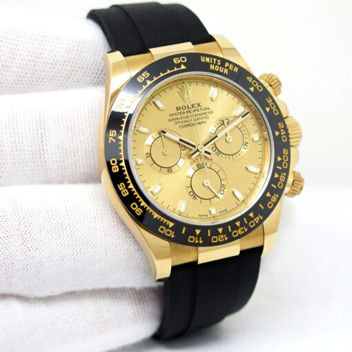 Rolex 116518LN Cosmograph Daytona 18K Yellow Gold with Champagne Dial
