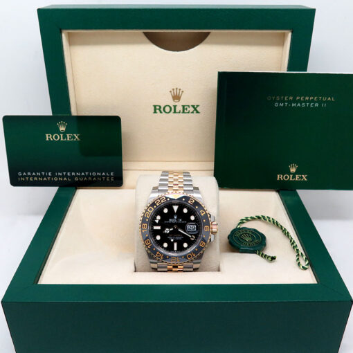 Rolex 126713GRNR GMT Master II 18K/SS on Jubilee - Image 2