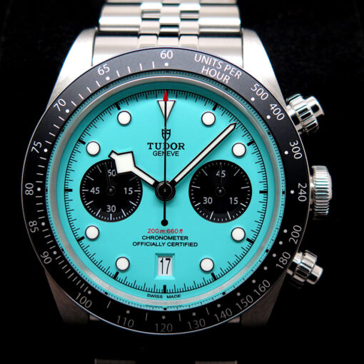 Tudor 79360N Black Bay Chronograph with Turquoise Dial (New Model) - Image 3