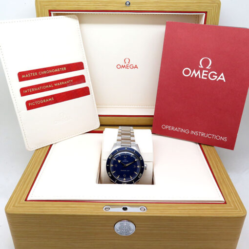 Omega Seamaster 300 Co‑Axial Master Chronometer 41 mm with Blue Dial - Image 2