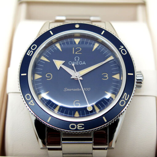 Omega Seamaster 300 Co‑Axial Master Chronometer 41 mm with Blue Dial - Image 3