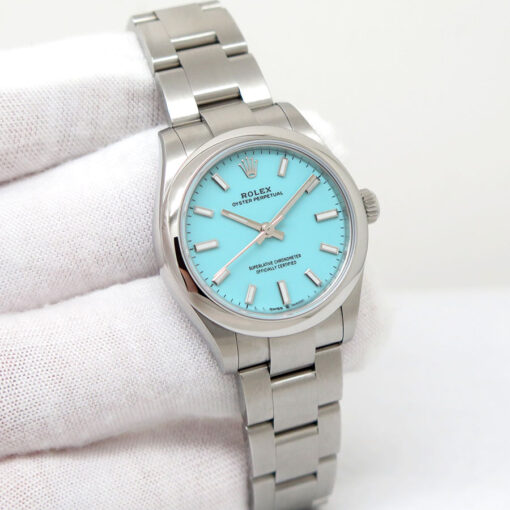 Rolex 277200 Oyster Perpetual 31 with Turquoise Dial