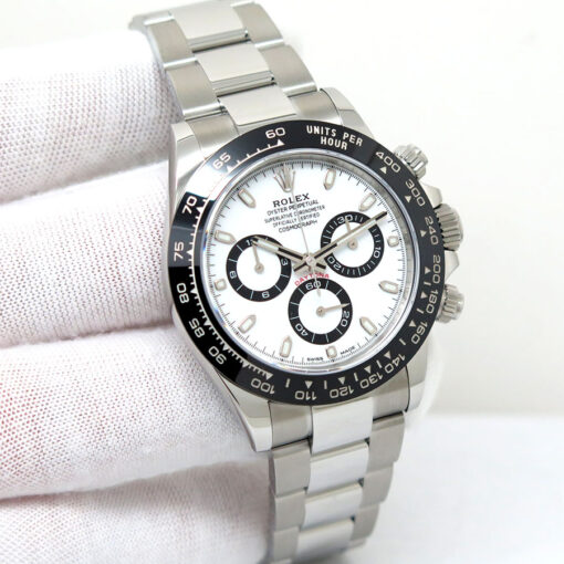 Rolex 116500LN Cosmograph Daytona with White Dial