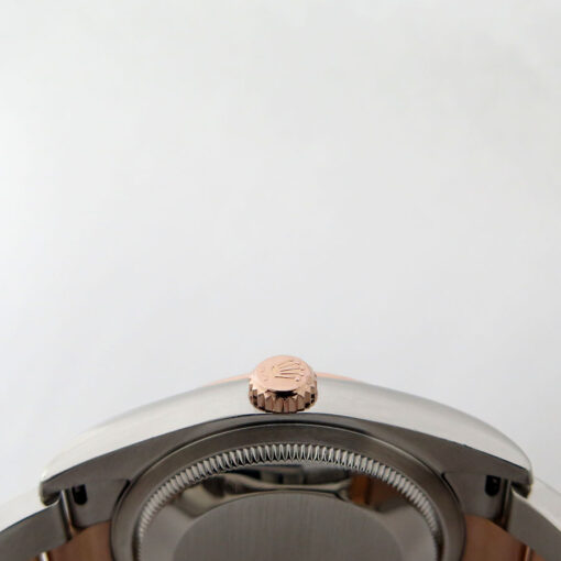 Rolex 116201 Datejust 18K/SS with Black Stick Dial on Oyster - Image 4