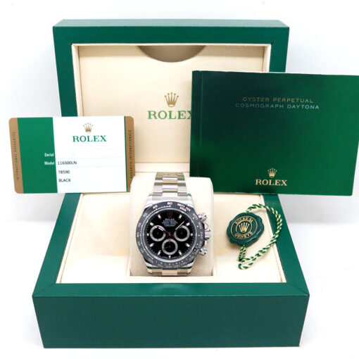 Rolex 116500LN Cosmograph Daytona with Black Dial - Image 2