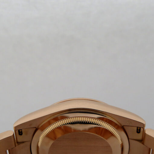 Rolex 118235 Day Date 18K Rose Gold with Pink Roman Dial on Oyster - Image 5