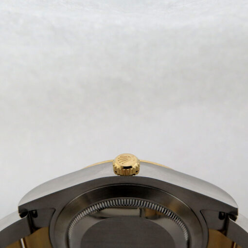 Rolex 116333 Datejust II 18K/SS with Black Roman Dial on Oyster - Image 4