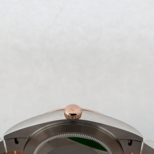 Rolex 126331 Datejust 41 18K/SS with Slate Roman Dial on Jubilee - Image 4