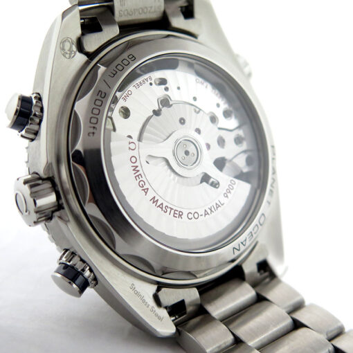 Omega Seamaster Planet Ocean 600m Chronograph with Blue Dial - Image 4