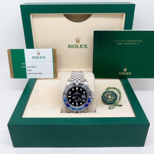 Rolex 126710BLNR GMT Master II on Jubilee - Image 2
