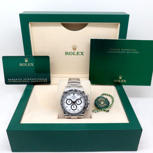 Rolex 126500LN Cosmograph Daytona with White Dial - Image 2
