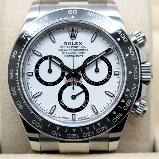Rolex 126500LN Cosmograph Daytona with White Dial - Image 3