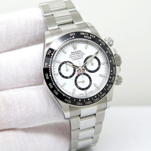 Rolex 126500LN Cosmograph Daytona with White Dial