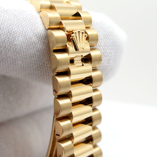Rolex 278278 Datejust 31 Yellow Gold with Champagne Diamond Dial on President - Image 7