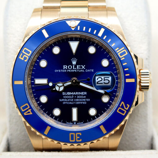 Rolex 126618LB Submariner 41 18K Yellow Gold - Image 3