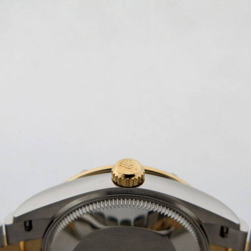 Rolex 278343RBR Datejust 18K/SS with White Mother of Pearl Diamond Dial and Diamond Bezel on Jubilee - Image 5