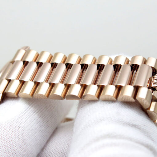 Rolex 228235 Day Date 40 18K Rose Gold with Olive Green Dial - Image 8