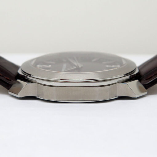 Bulgari 102705 Octo Roma 41mm Automatic with Brown Dial on Leather - Image 7