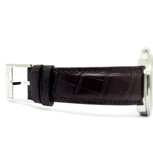 Bulgari 102705 Octo Roma 41mm Automatic with Brown Dial on Leather - Image 8