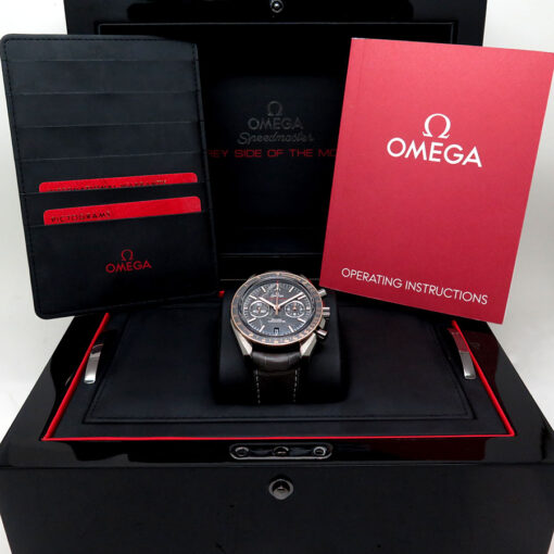 Omega Speedmaster Dark Side of the Moon in Ceramic with Meteorite Dial - Image 2