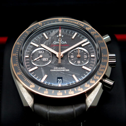 Omega Speedmaster Dark Side of the Moon in Ceramic with Meteorite Dial - Image 3