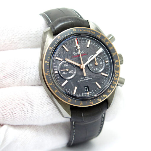 Omega Speedmaster Dark Side of the Moon in Ceramic with Meteorite Dial