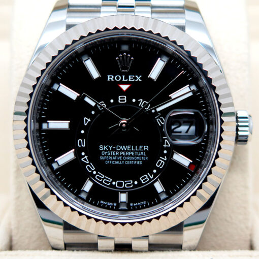 Rolex 336934 Skydweller with Black Dial on Jubilee - Image 3