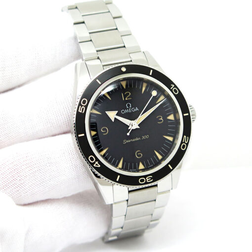 Omega Seamaster 300 Co‑Axial Master Chronometer 41 mm with Black Dial